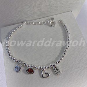 New Bracelet - I'm Waiting 4 U Silver Tone Multi … - image 1